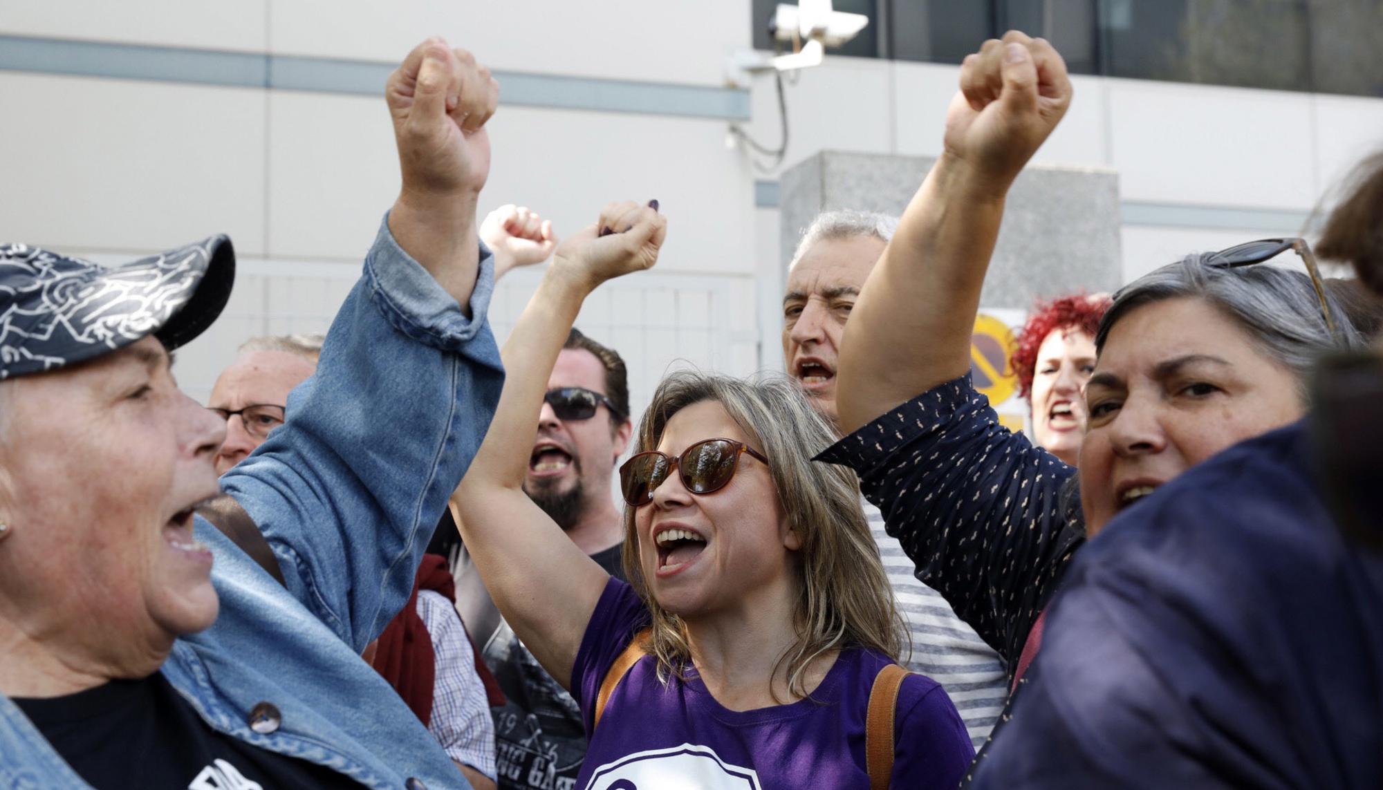 Concentración los cinco de Usera